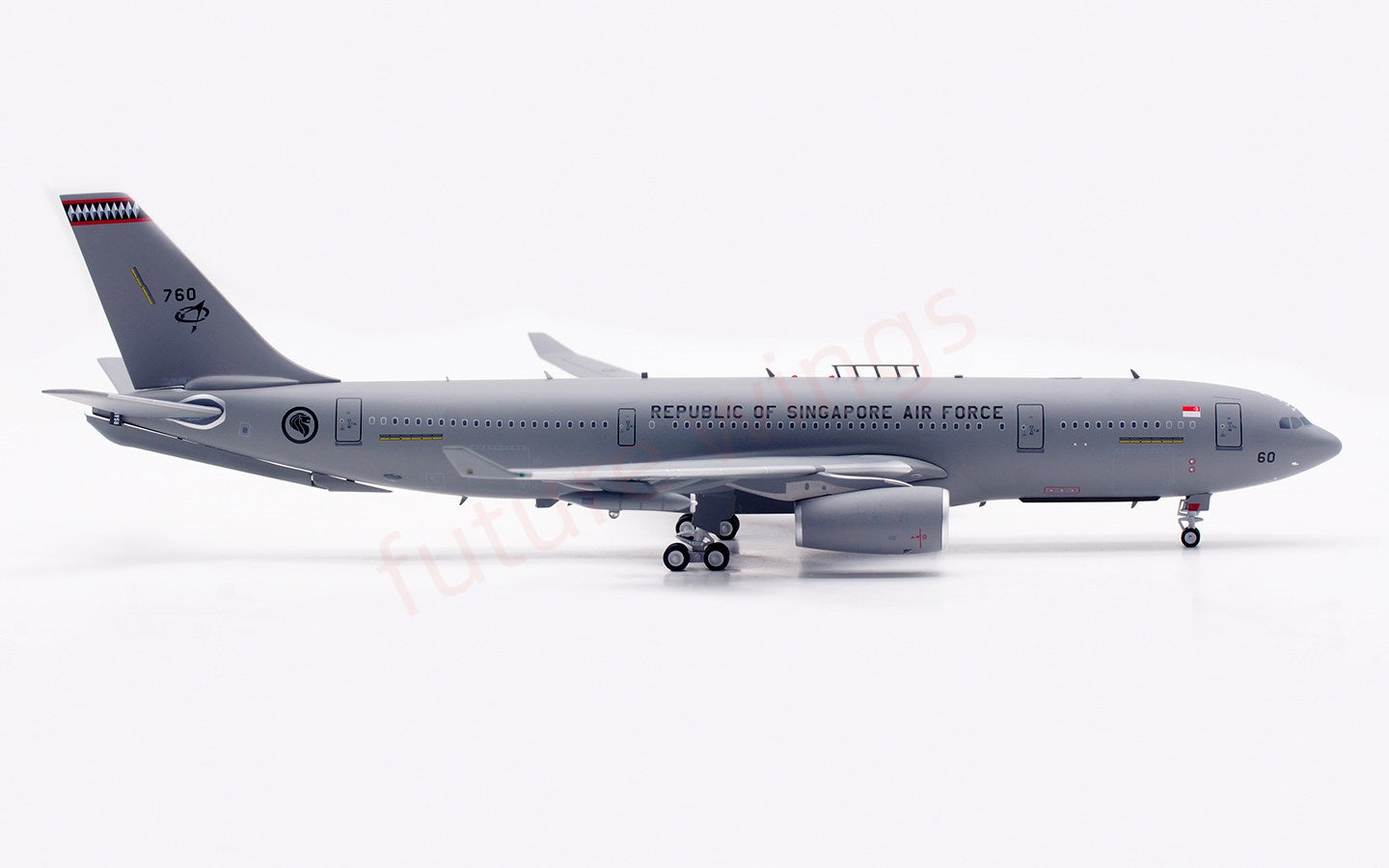 1:200 InFlight200 Singapore Air Force A330-200 760 Aircraft Model With Stand