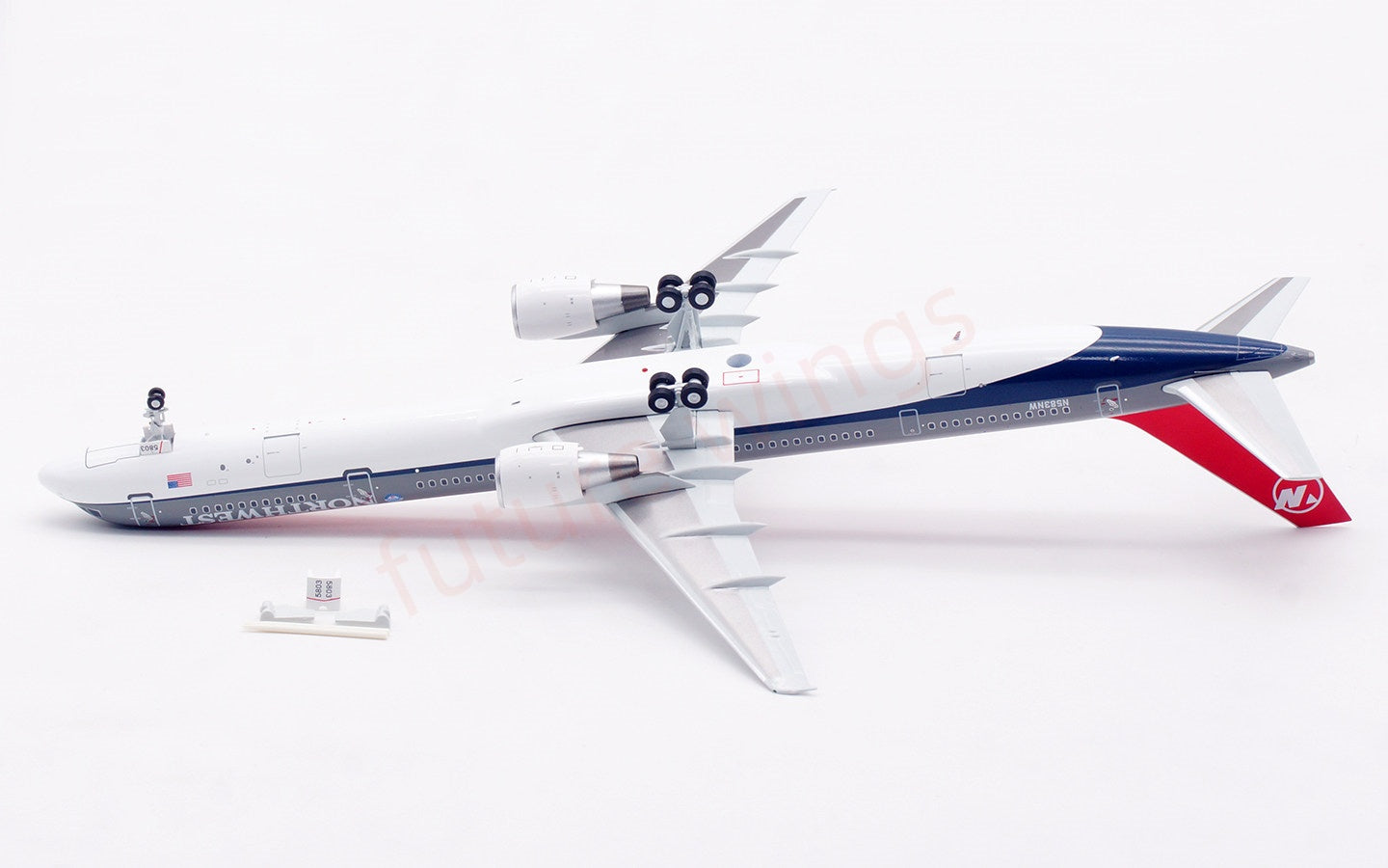 1:200 B-Models(InFlight200) NorthWest Airlines B757-300 N583NW Diecast Aircraft Model