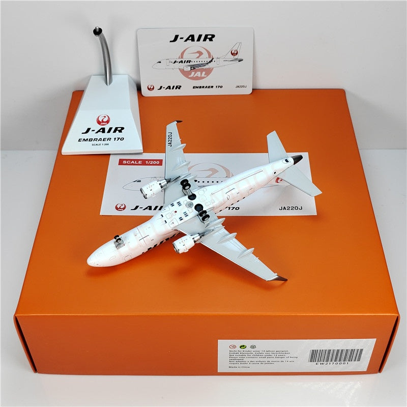 1:200 JC Wings EW2170001 JAL ERJ-170-100STD JA220J Diecast Aircraft Model