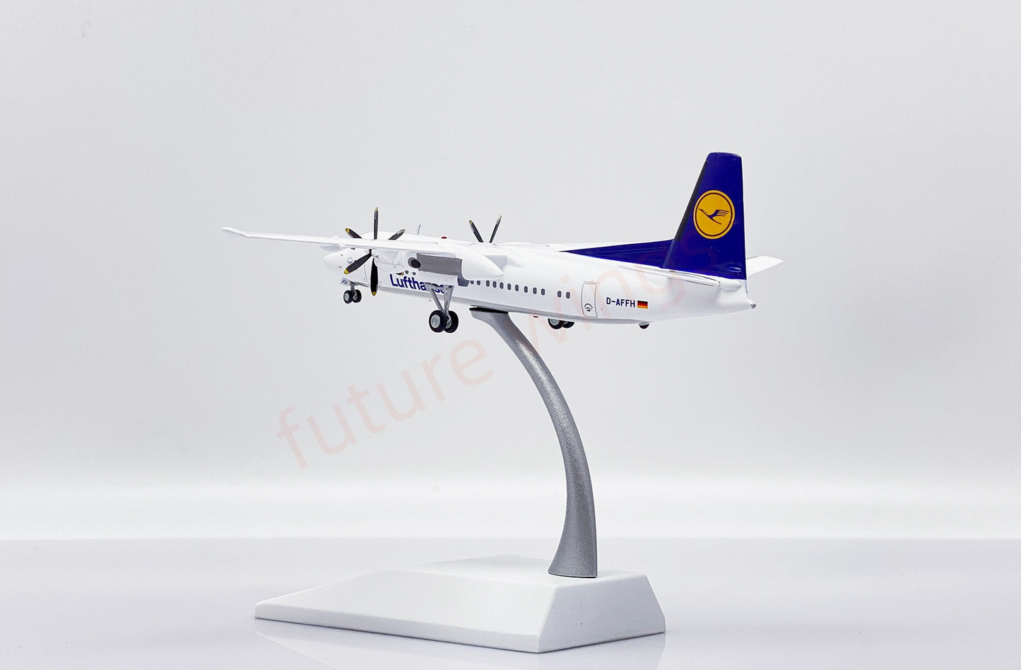 1:200 JC Wings SA2024 Lufthansa Airlines Fokker 50 D-AFFH Diecast Aircraft Model