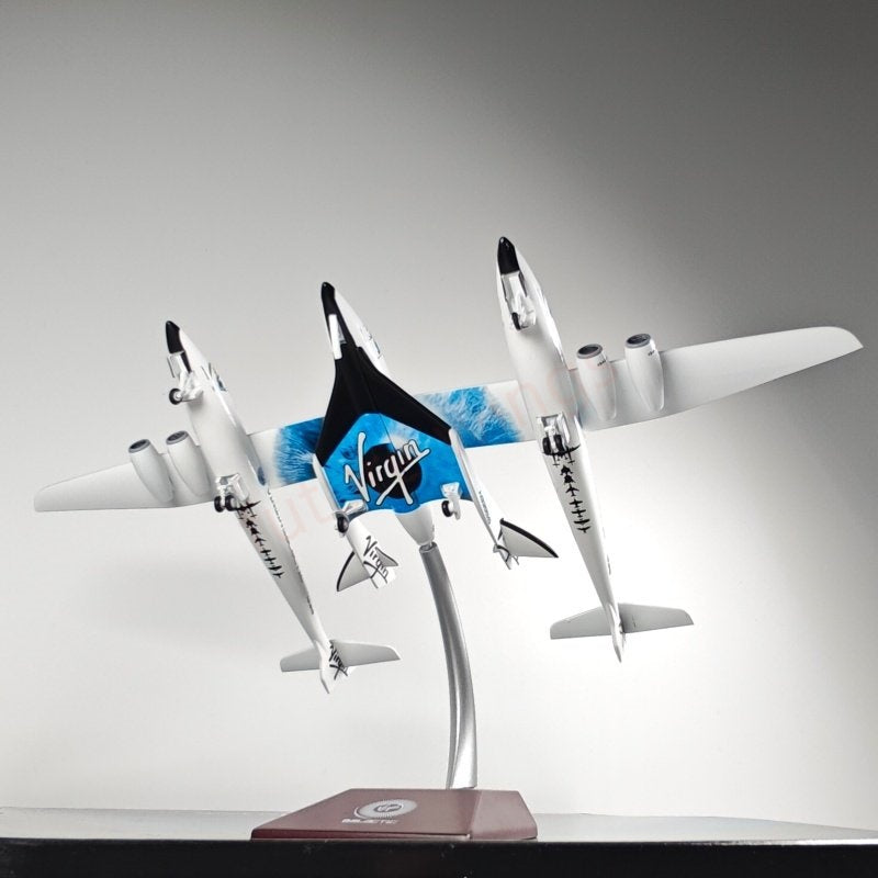 1:200 JC Wings VG2001 VG2002 Virgin Galactic Spaceship N348MS Diecast Aircraft Model