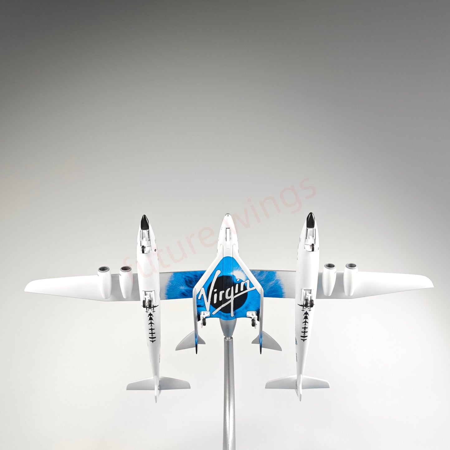 1:200 JC Wings VG2001 VG2002 Virgin Galactic Spaceship N348MS Diecast Aircraft Model