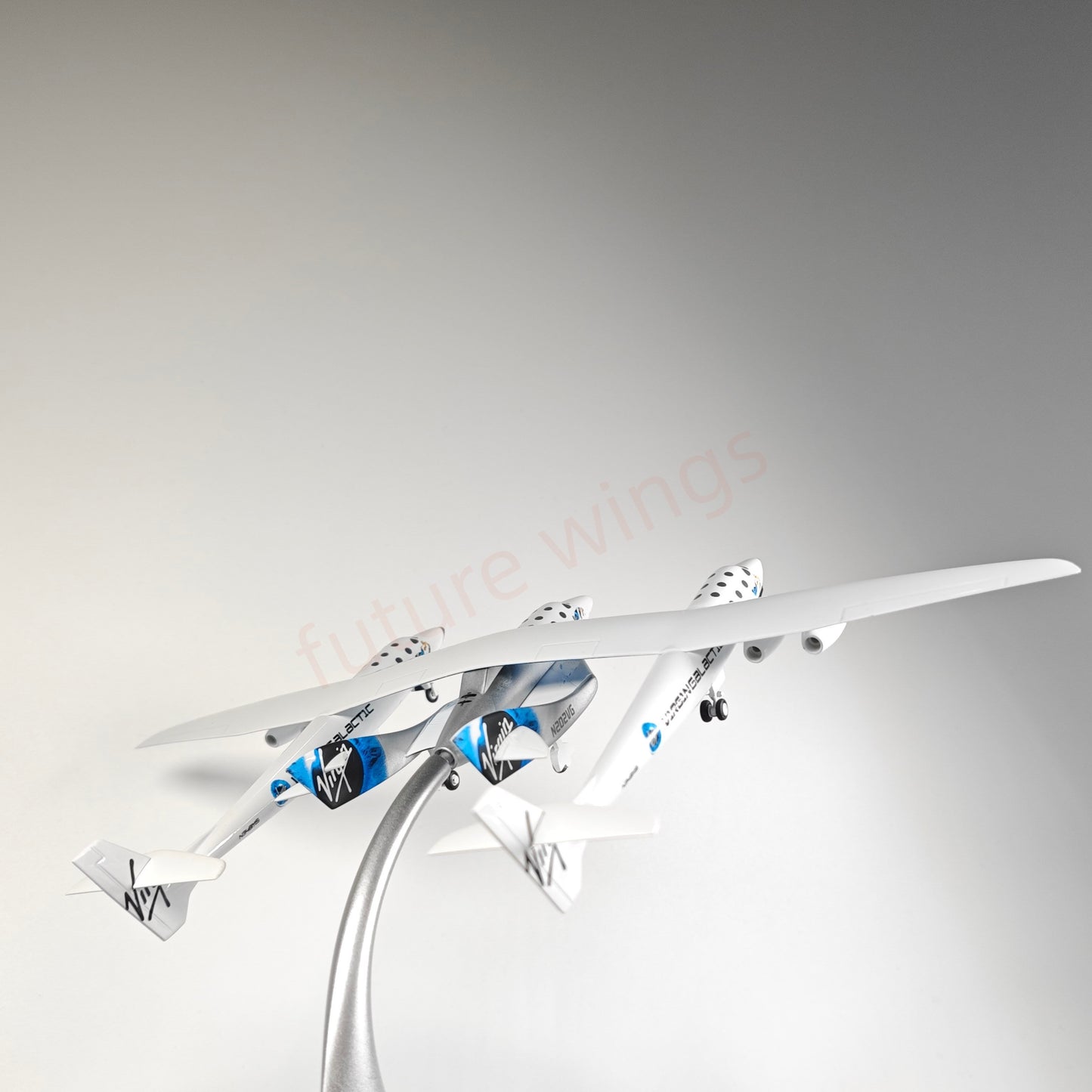 1:200 JC Wings VG2001 VG2002 Virgin Galactic Spaceship N348MS Diecast Aircraft Model