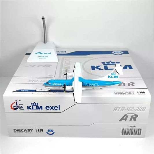 1:200 JC Wings XX20147 KLM ATR-42-300 PH-XLD Diecast Aircraft Model