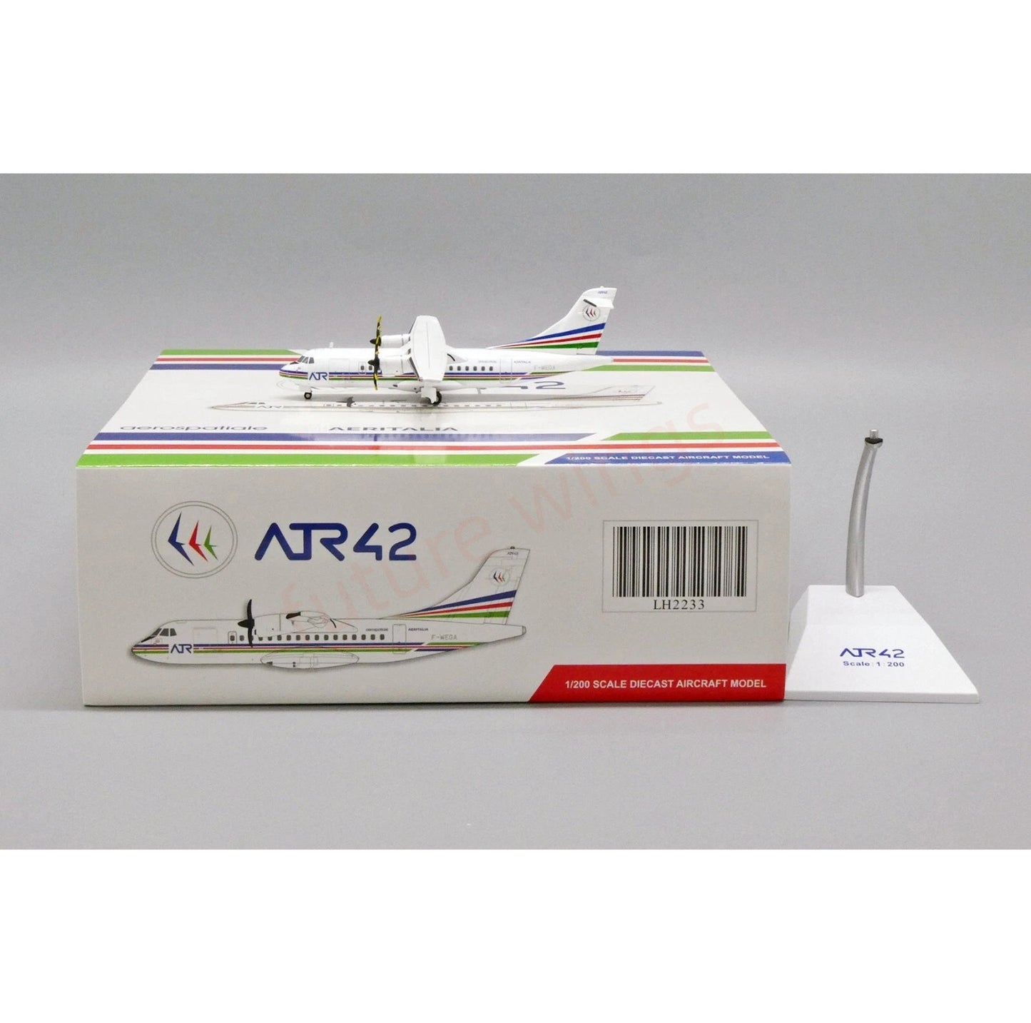 1:200 JC Wings LH2233 ATR House Color ATR-42 F-WEGA Diecast Aircraft Model