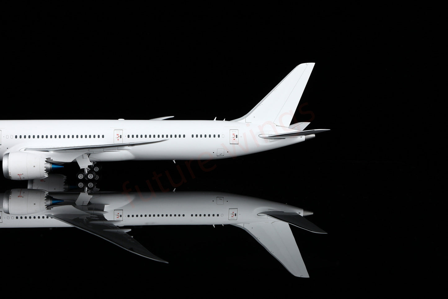 1:200 SQ Wings Boeing B787-10 Blank Diecast Aircraft Model With Stand