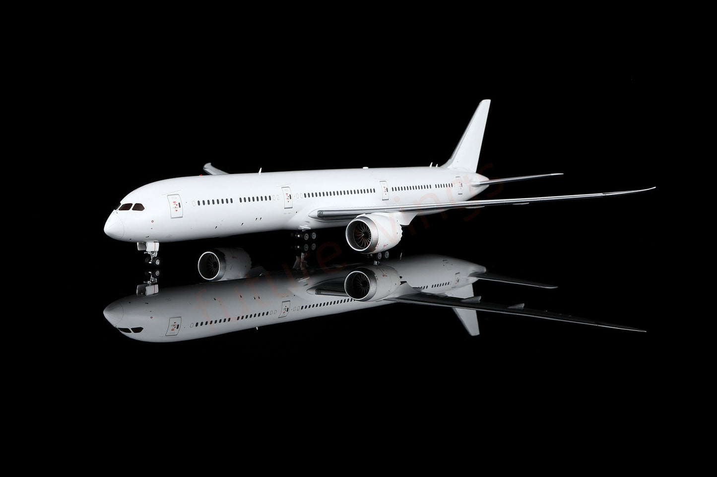 1:200 SQ Wings Boeing B787-10 Blank Diecast Aircraft Model With Stand