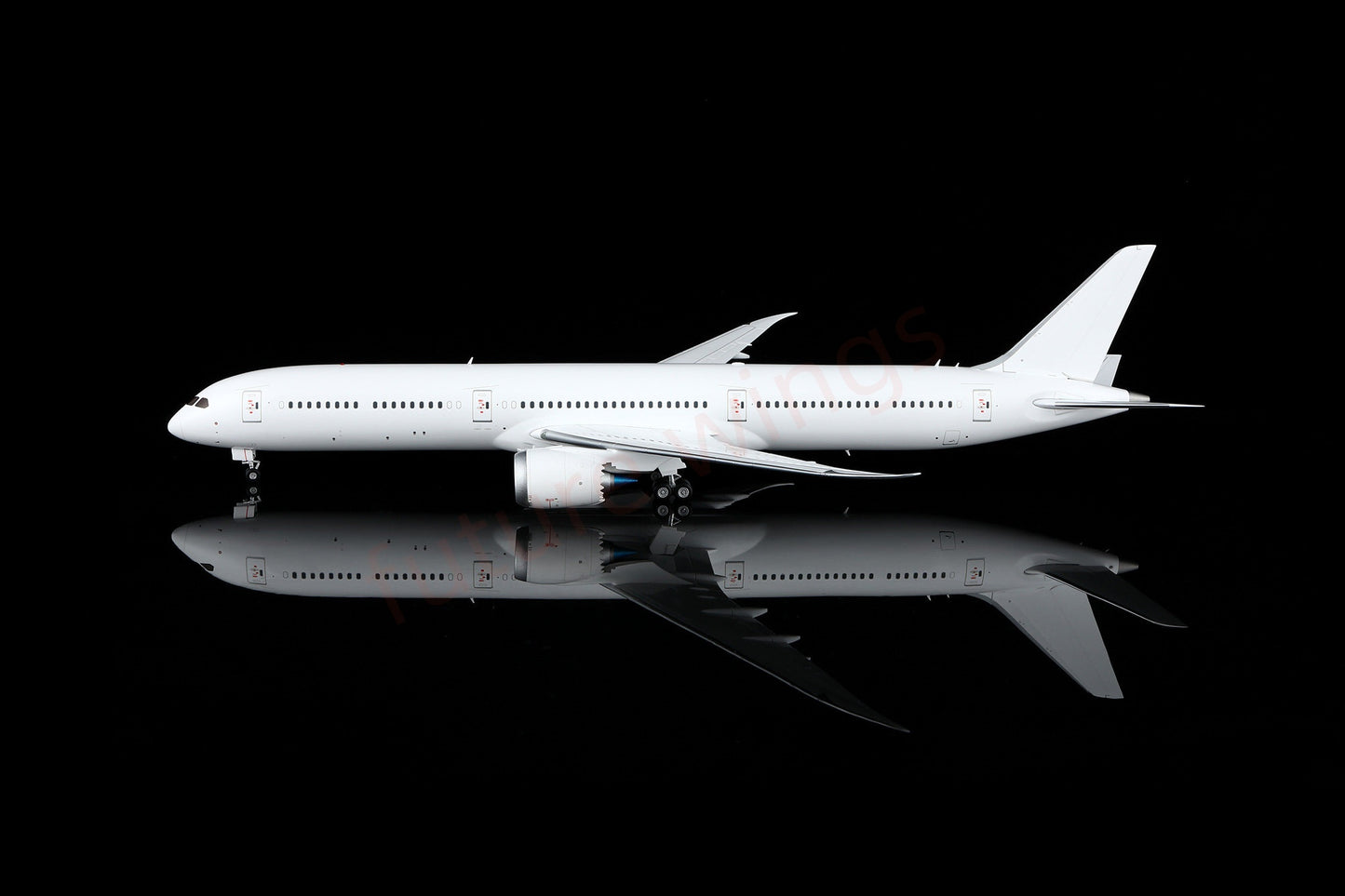 1:200 SQ Wings Boeing B787-10 Blank Diecast Aircraft Model With Stand