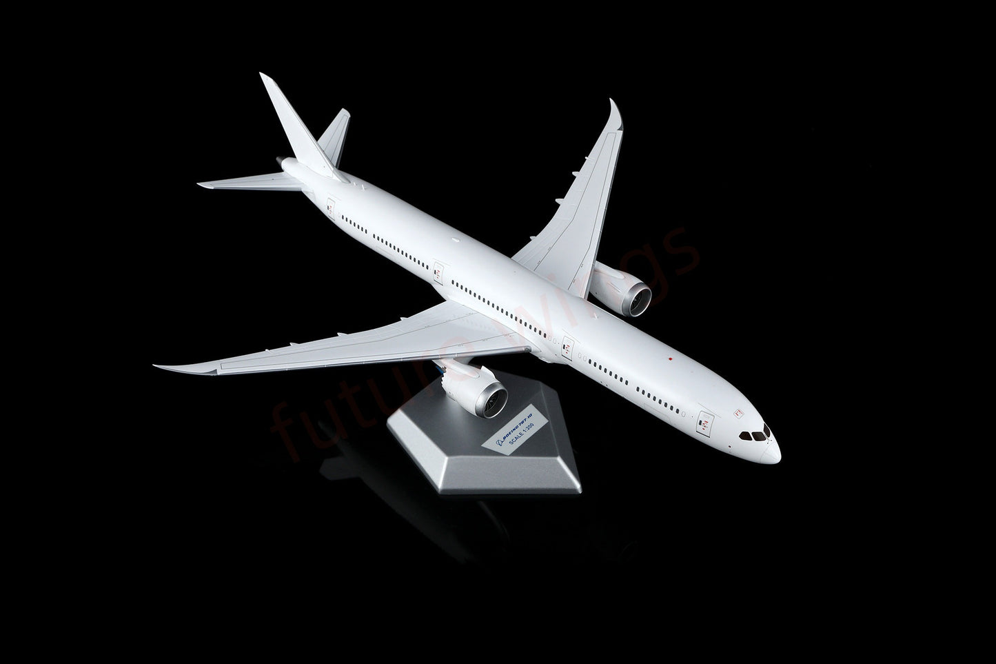 1:200 SQ Wings Boeing B787-10 Blank Diecast Aircraft Model With Stand