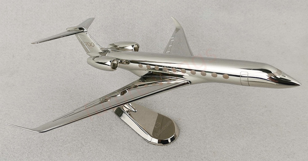 1:100 YRD Model Gulfstream G700 Diecast Aircraft Model With Stand