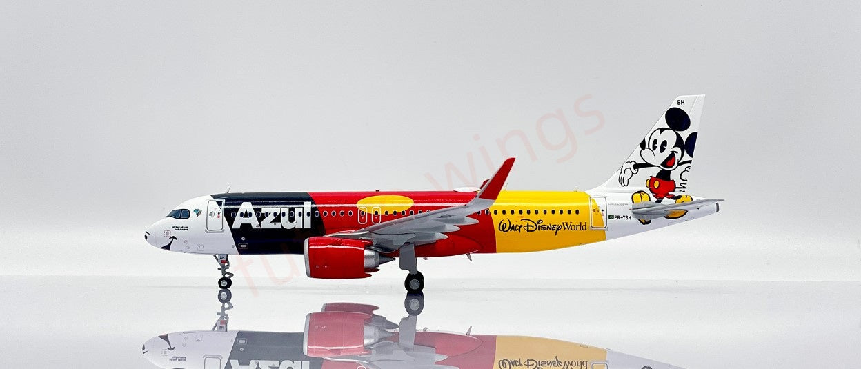 1:200 JC Wings SA2031 Azul A320 PR-YSH "Mickey Mouse" Diecast Aircraft Model