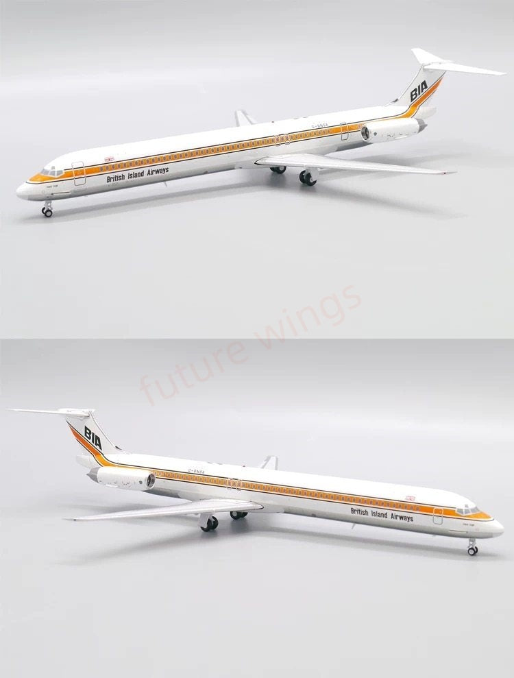 1:200 JC Wings LH2322 British Island Airways MD-83 G-BNSA Diecast Aircraft Model