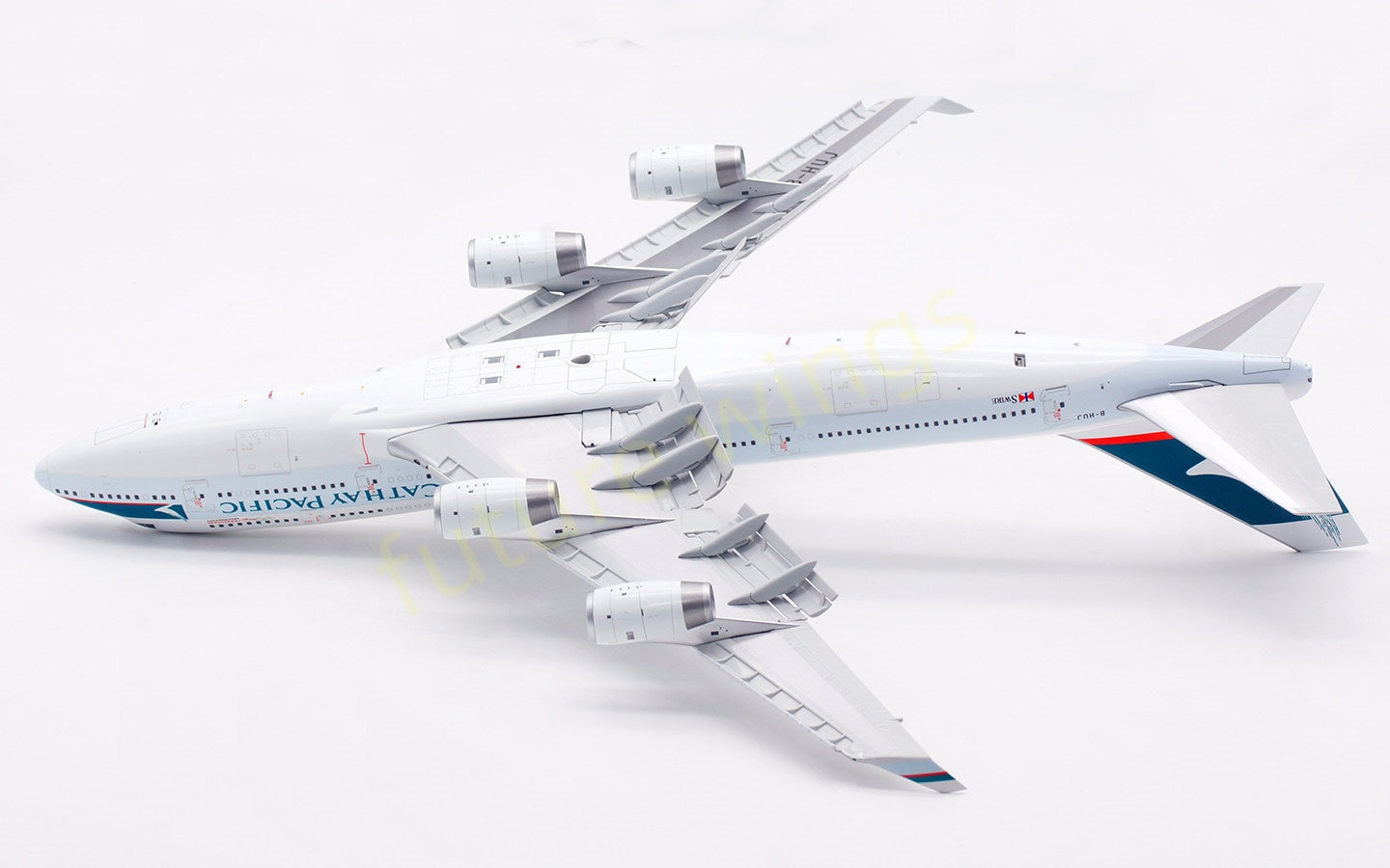 1:200 SQ Wings Cathay Pacific B747-400 B-HUJ Diecast Aircraft Model