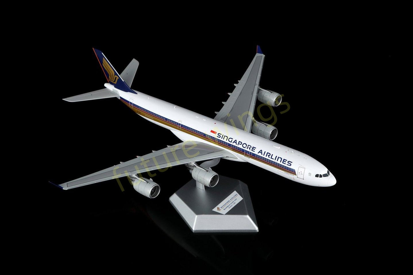 1:200 SQ Wings Singapore Airlines A340-500 9V-SGA 9V-SGB 9V-SGC 9V-SGD 9V-SGE Aircraft Model