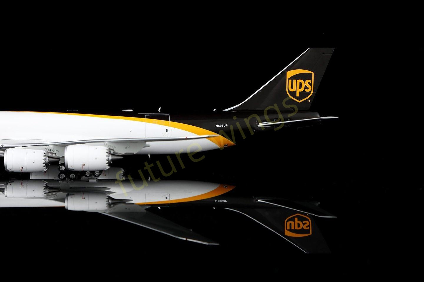 1:200 SQ Wings UPS B747-8 N605UP Diecast Aircraft Model