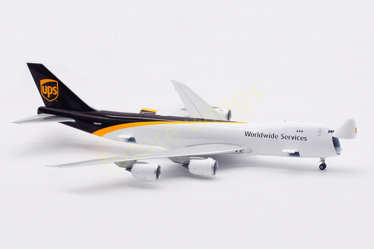 1:200 SQ Wings UPS B747-8 N605UP Diecast Aircraft Model