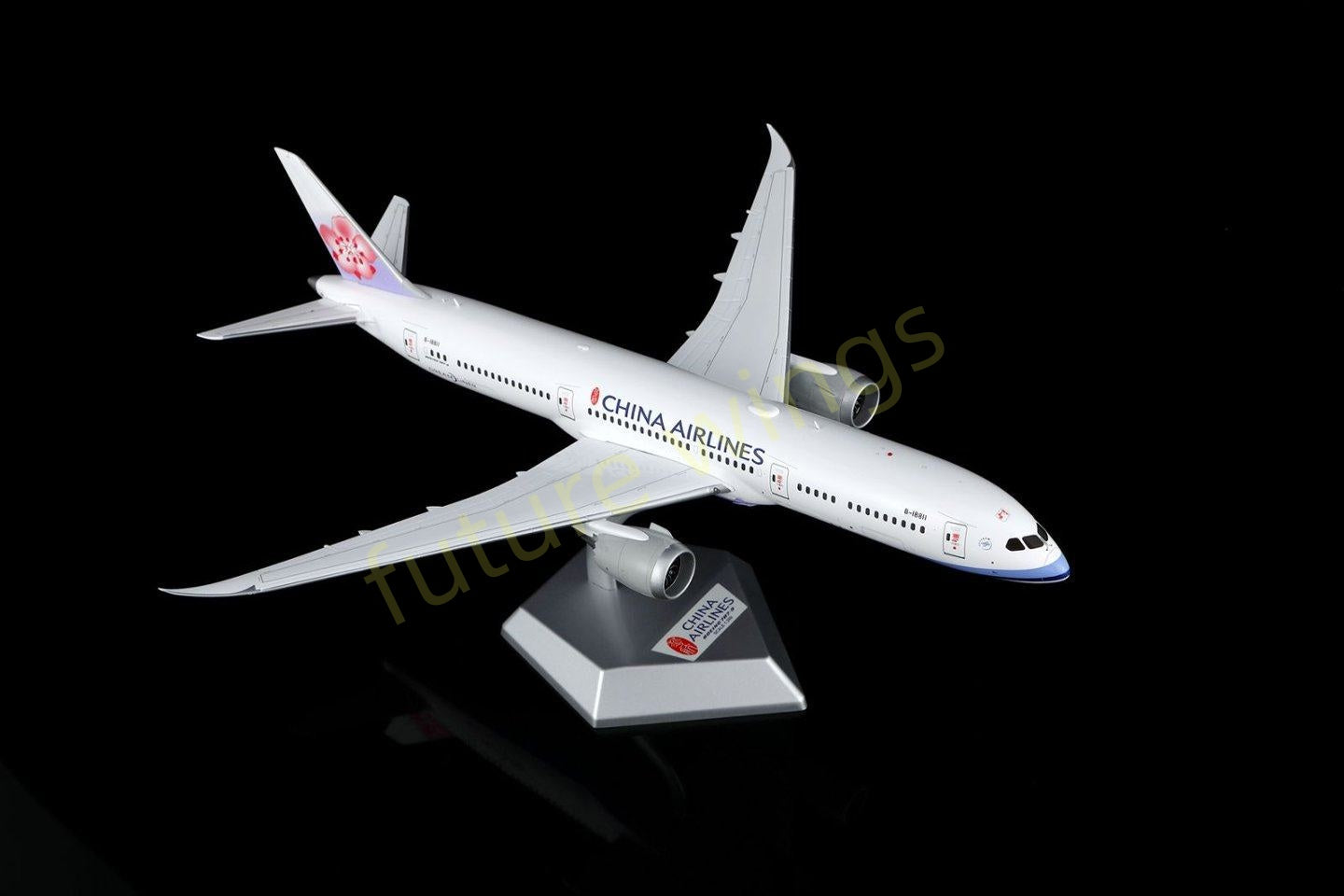 1:200 SQ Wings China Airlines B787-9 B-18811 Diecast Aircraft Model