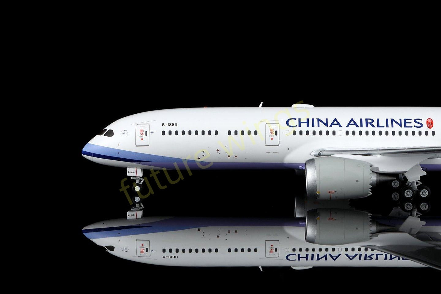 1:200 SQ Wings China Airlines B787-9 B-18811 Diecast Aircraft Model