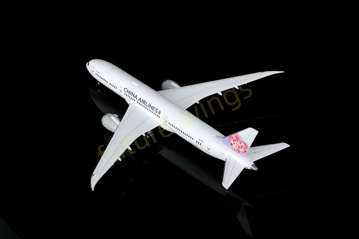 1:200 SQ Wings China Airlines B787-9 B-18811 Diecast Aircraft Model