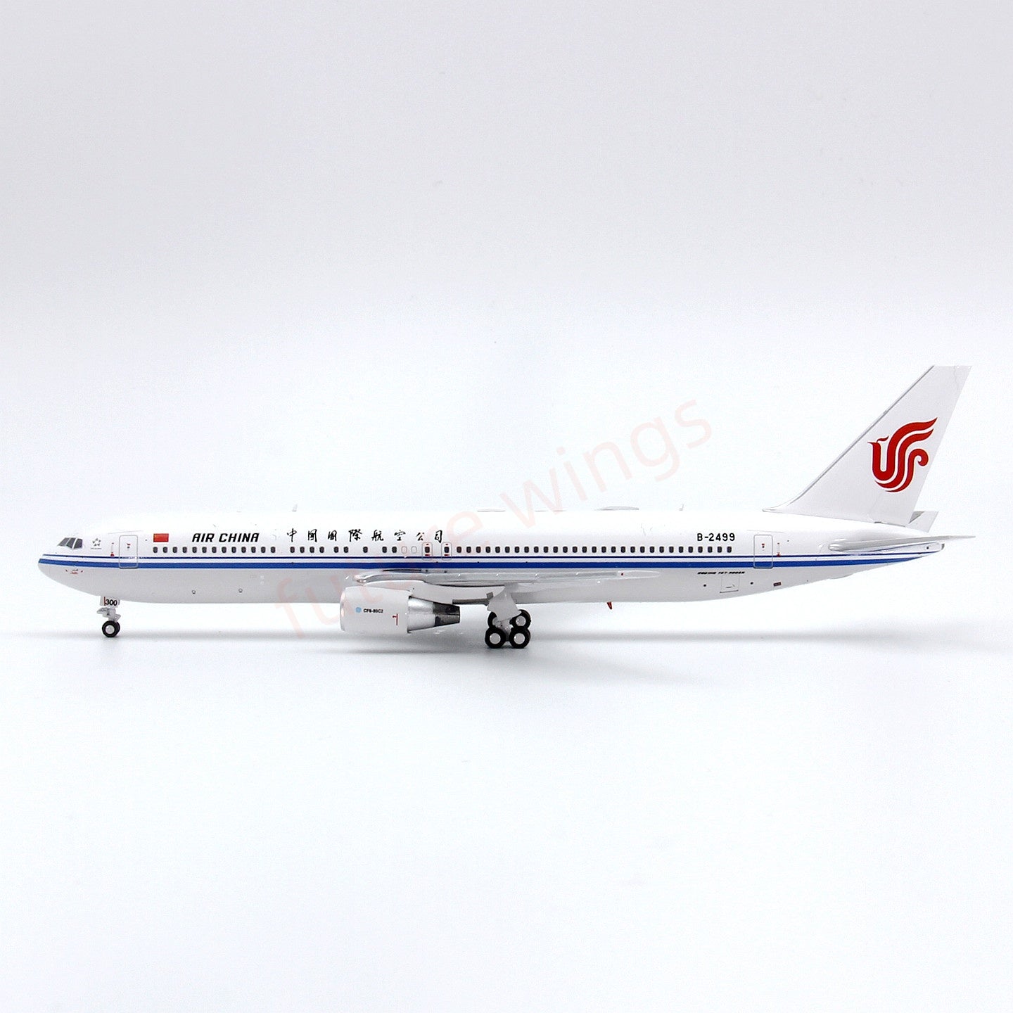 1:400 Geministar Air China B767-300ER B-2499 Aircraft Model+Free Tractor