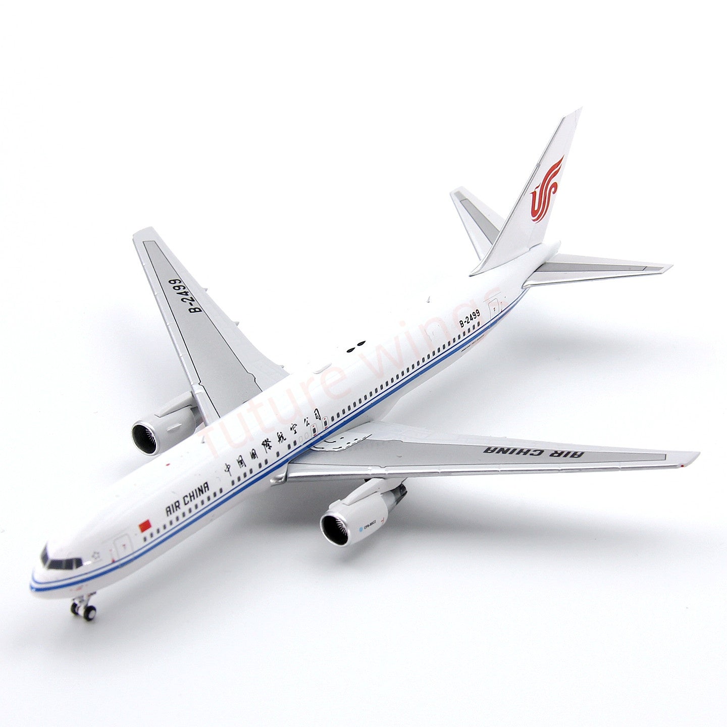 1:400 Geministar Air China B767-300ER B-2499 Aircraft Model+Free Tractor