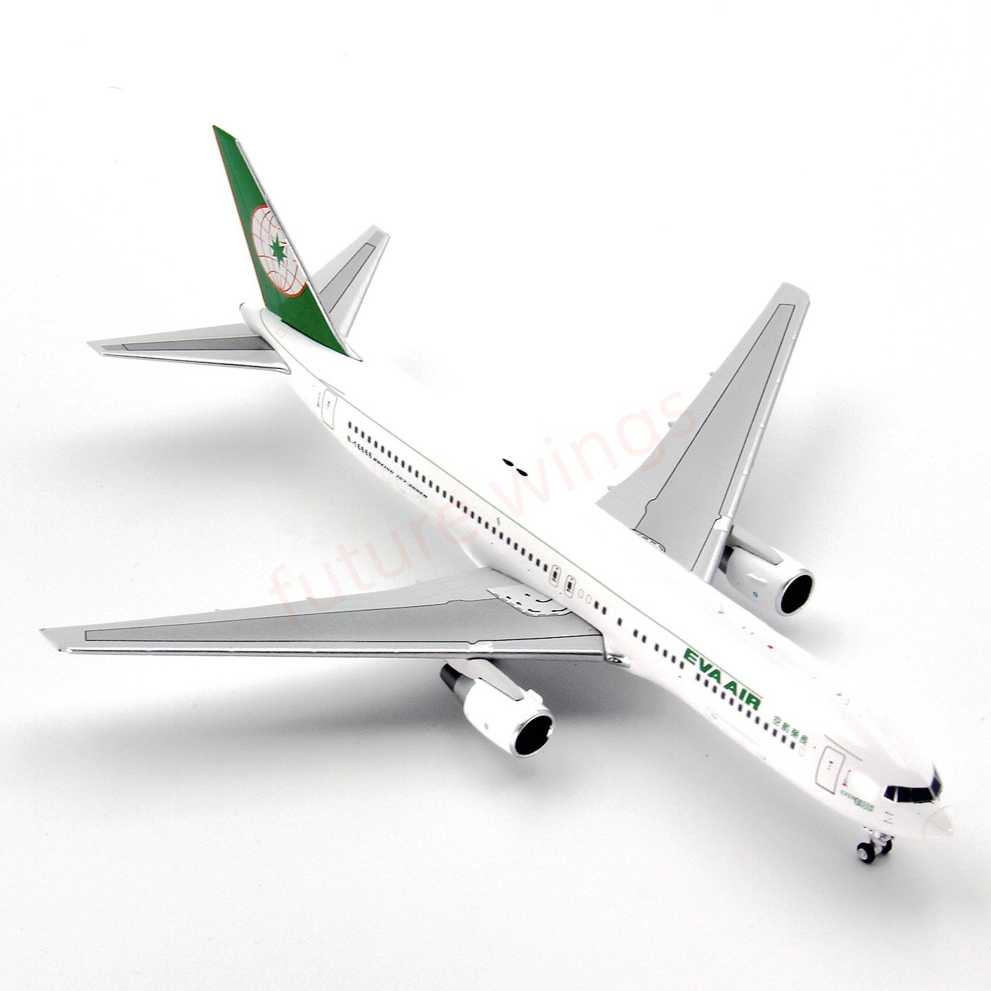 1:400 RealFlight EVA Air B767-300ER B-16688 Aircraft Model+Free Tractor