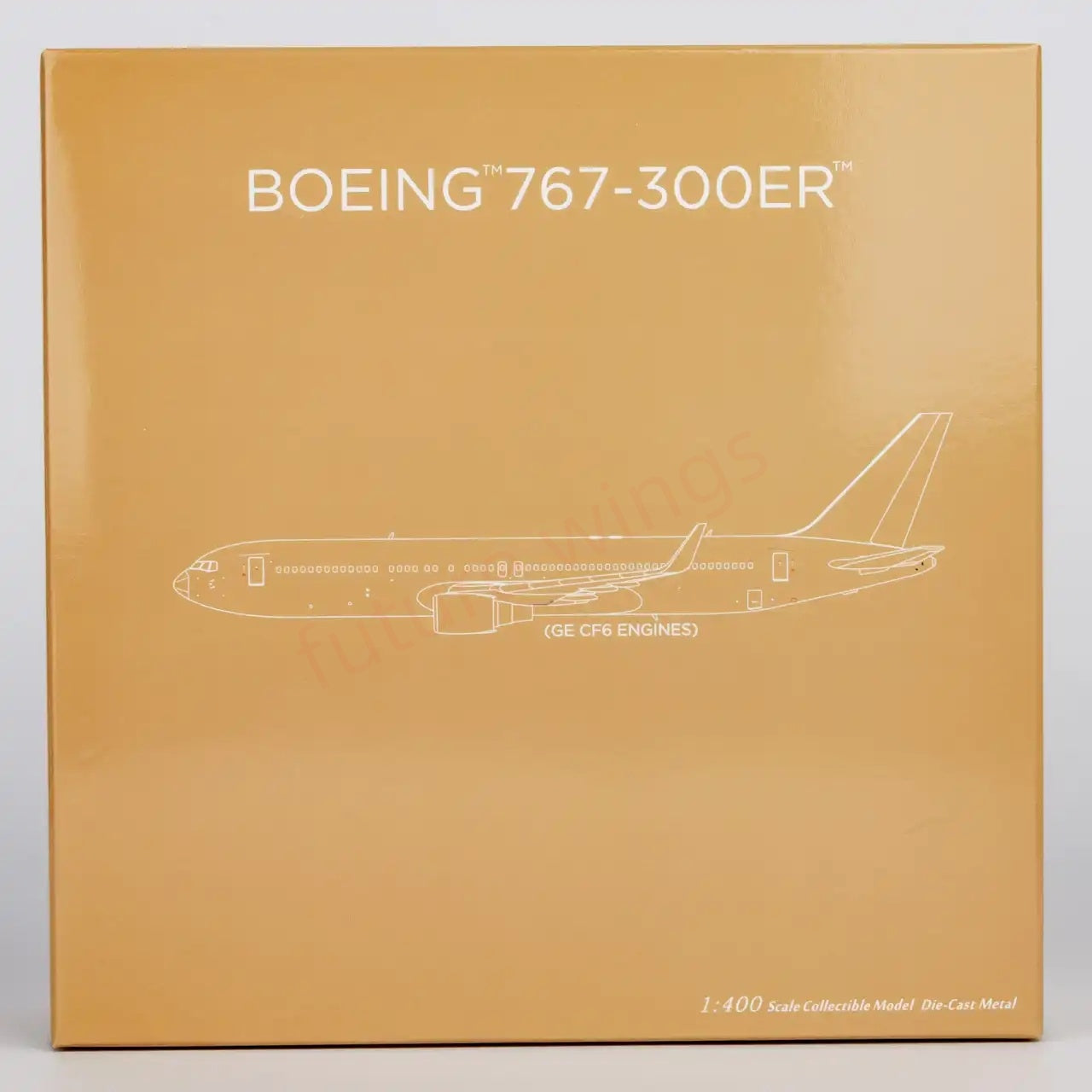 1:400 NG Models NG17000 B767-300ER Blank Aircraft Model+Free Tractor