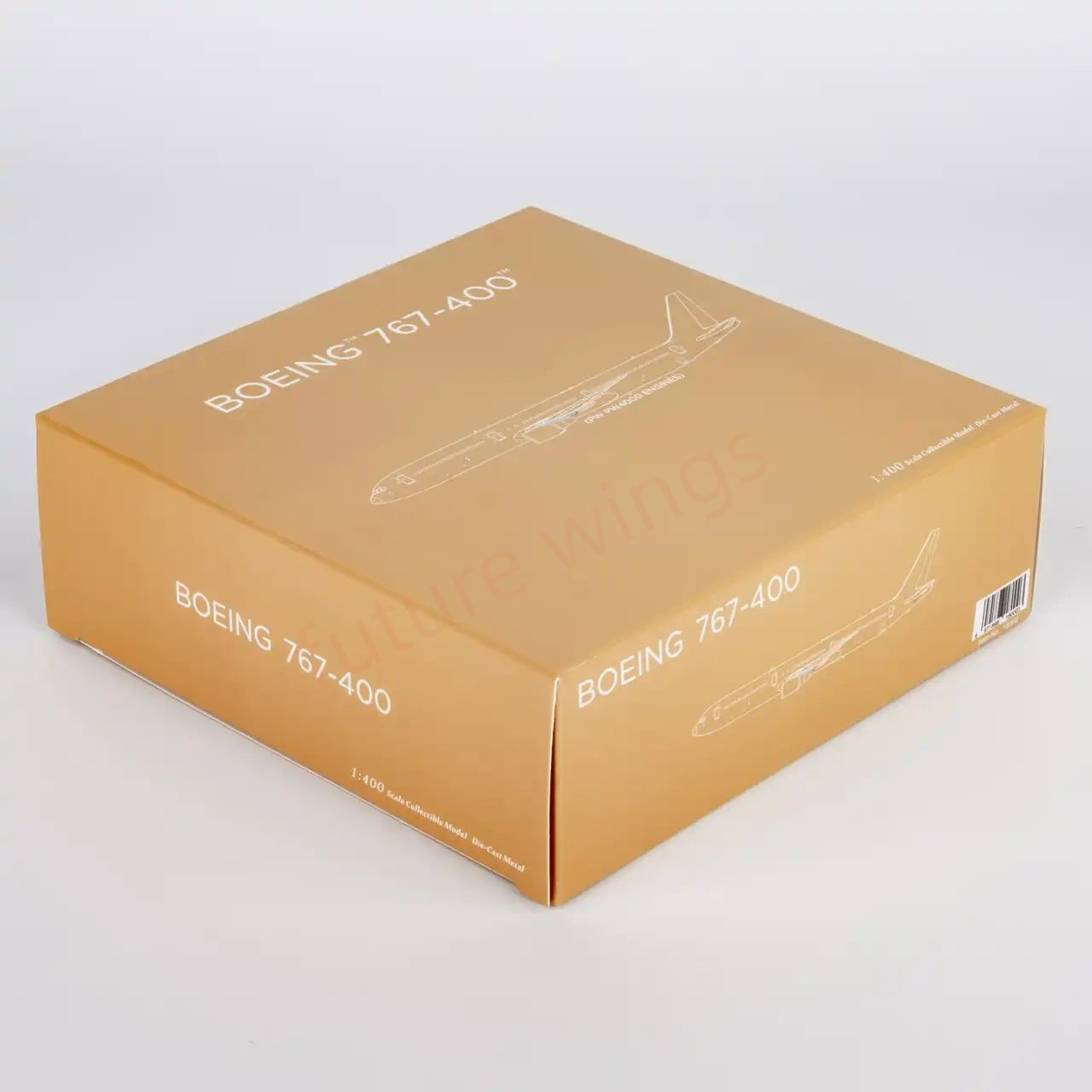 1:400 NG Models NG18000 B767-400ER Blank Aircraft Model+Free Tractor