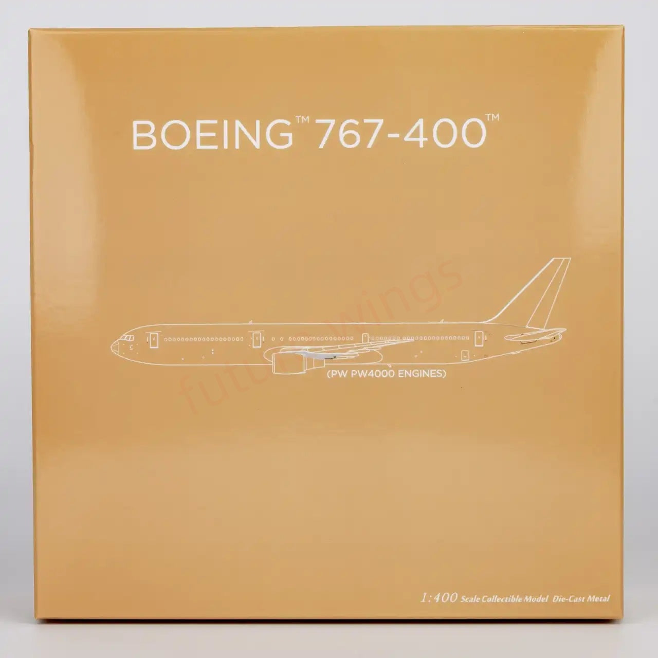 1:400 NG Models NG18000 B767-400ER Blank Aircraft Model+Free Tractor