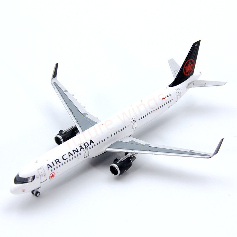 1:400 C Model Air Canada A321 C-FCEU Aircraft Model+Free Tractor