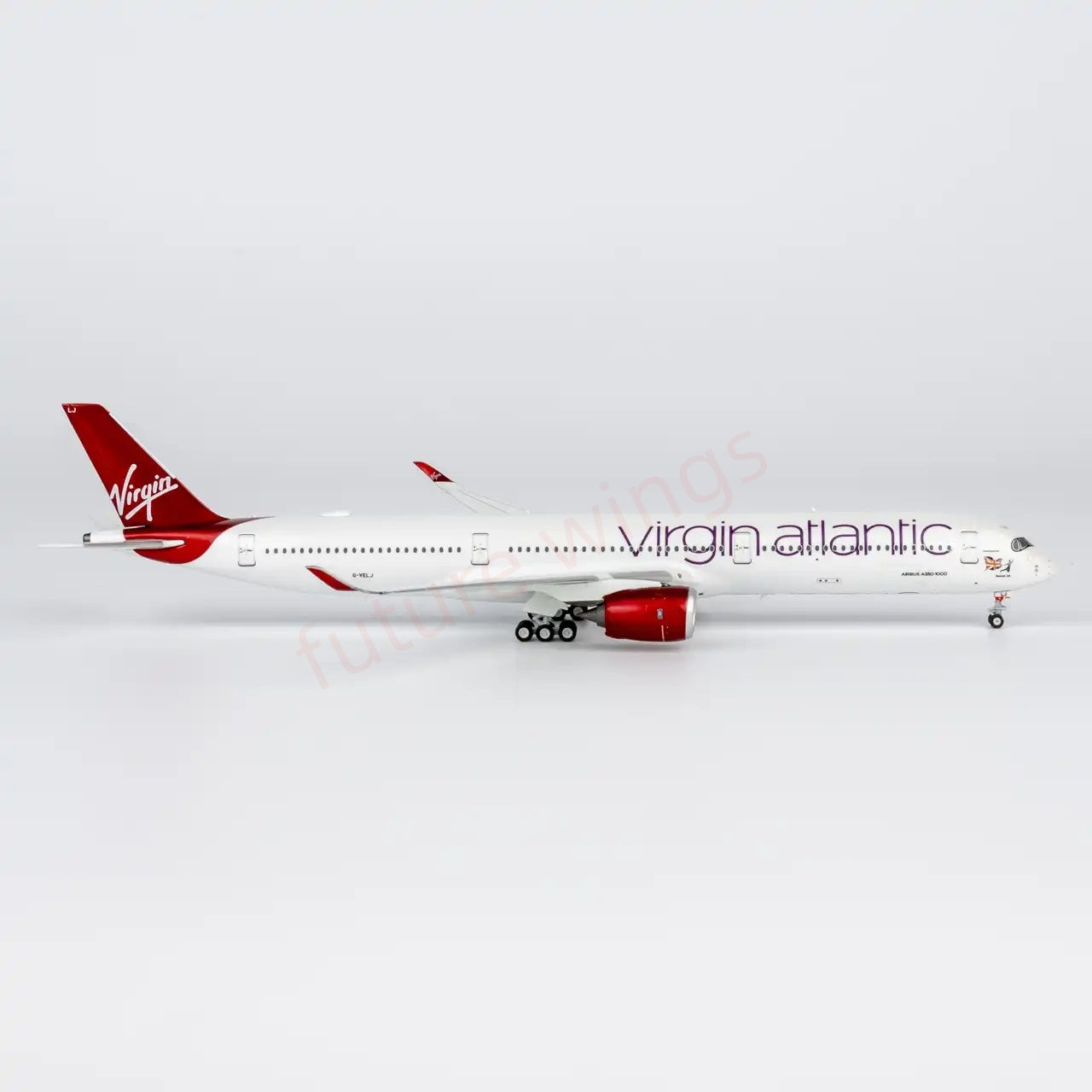 1:400 NG Models NG57028 Virgin atlantic A350-1000 G-VELJ Aircraft Model+Free Tractor