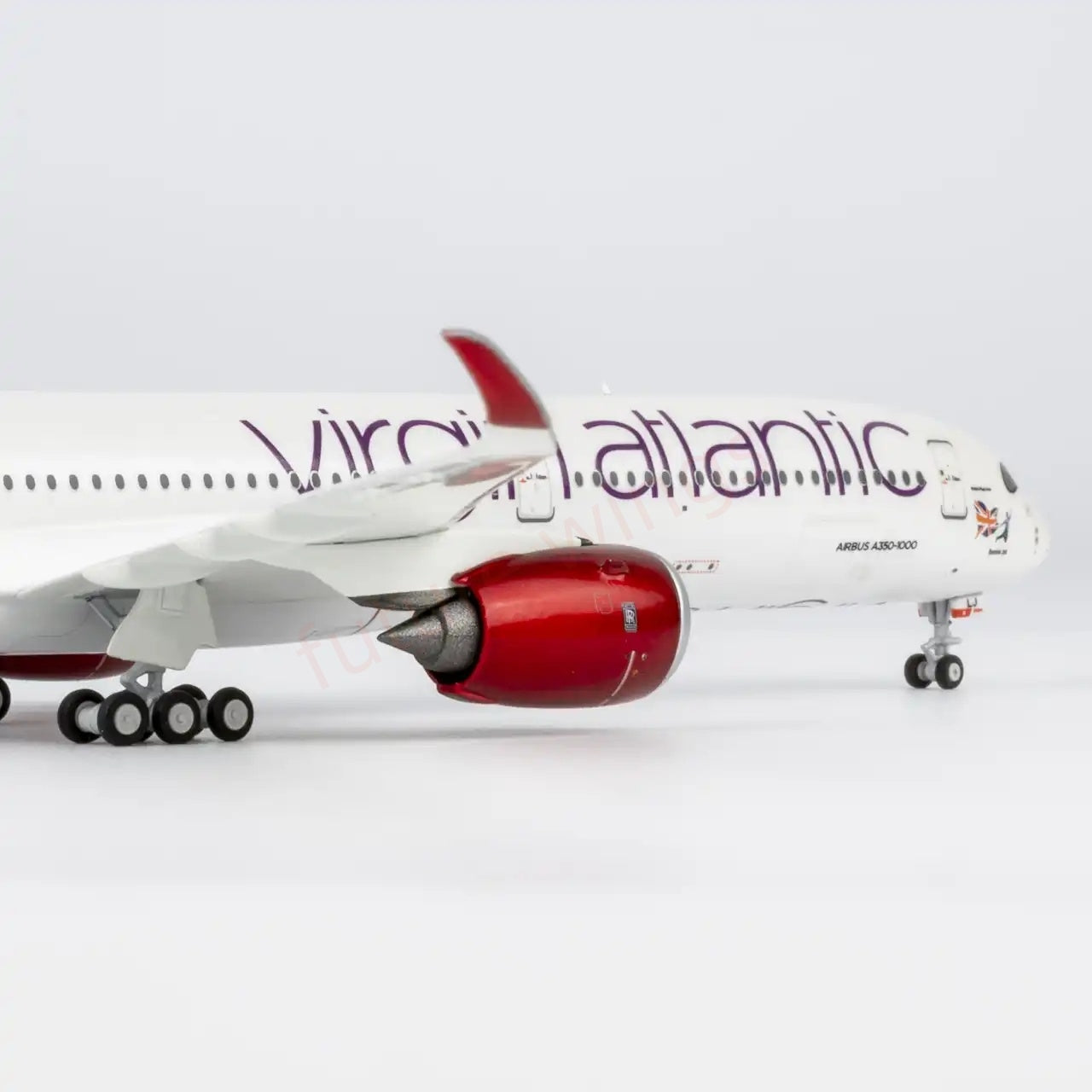 1:400 NG Models NG57028 Virgin atlantic A350-1000 G-VELJ Aircraft Model+Free Tractor