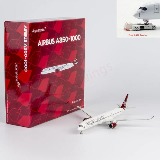 1:400 NG Models NG57029 Virgin atlantic A350-1000 G-VJAM Aircraft Model+Free Tractor