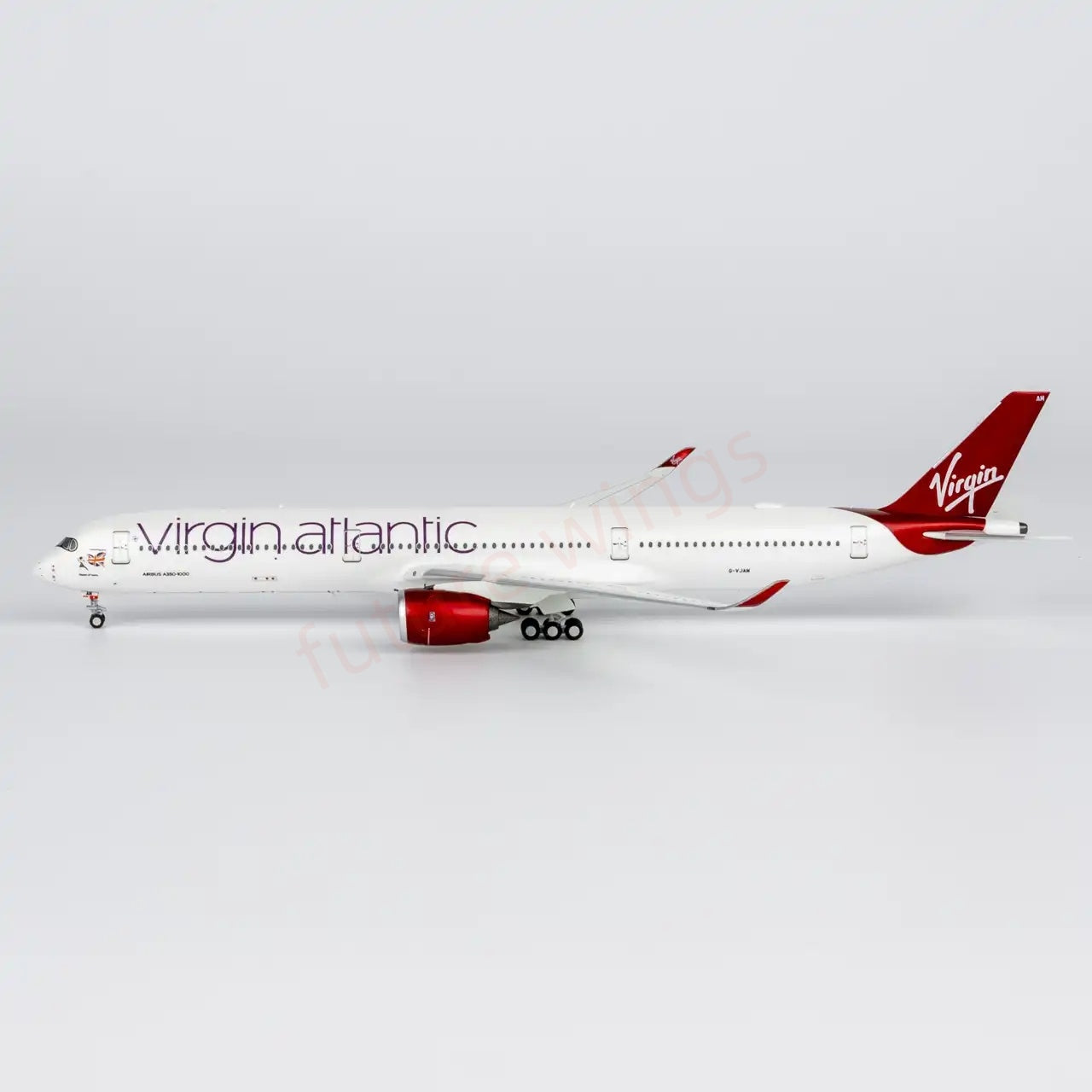 1:400 NG Models NG57029 Virgin atlantic A350-1000 G-VJAM Aircraft Model+Free Tractor