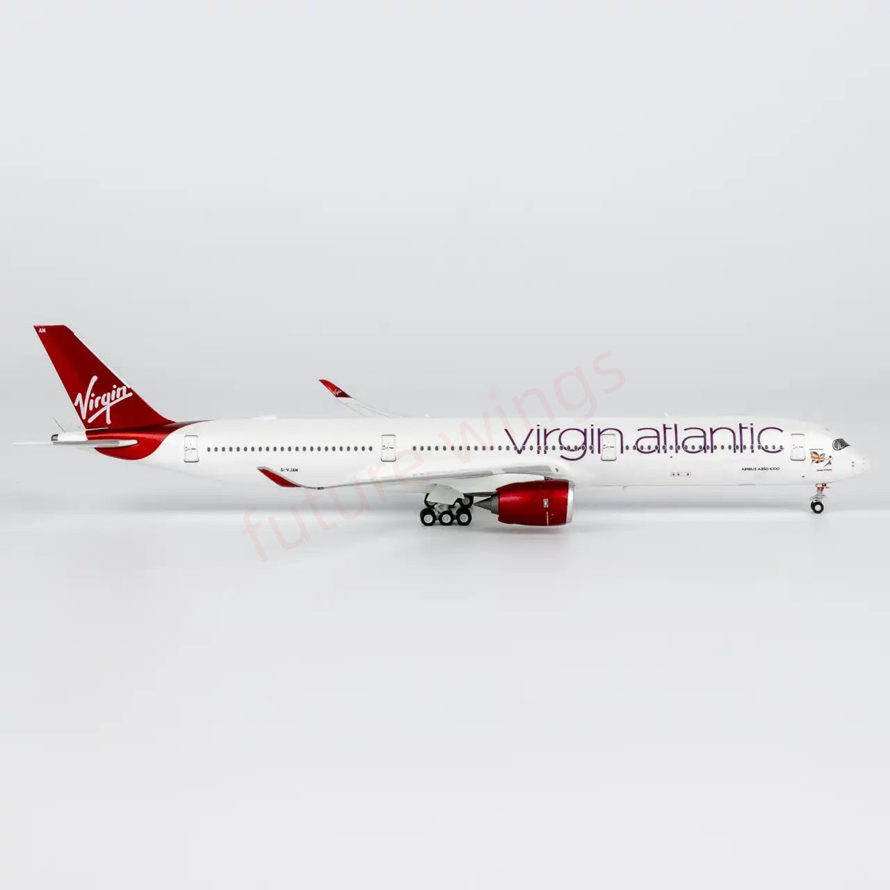1:400 NG Models NG57029 Virgin atlantic A350-1000 G-VJAM Aircraft Model+Free Tractor
