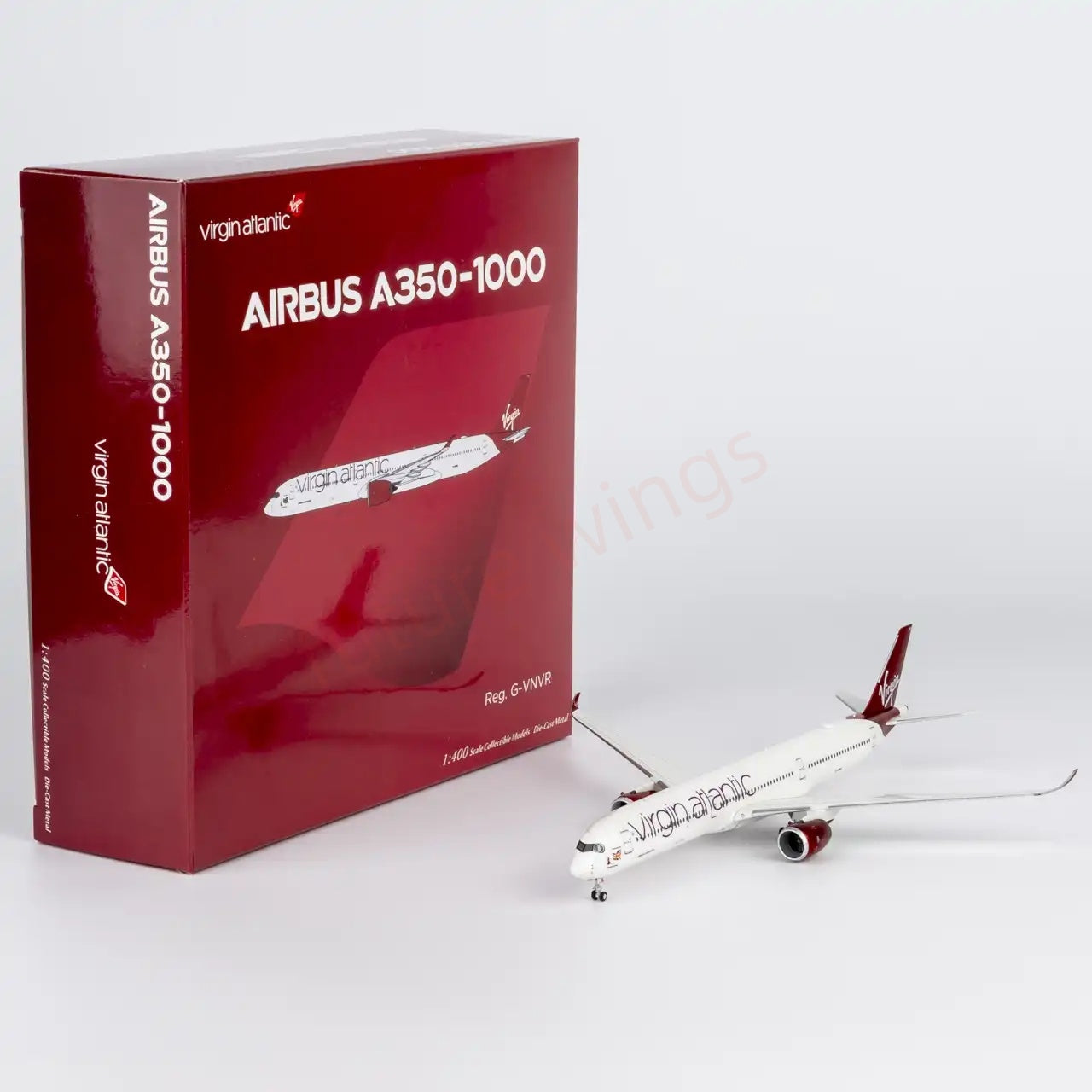 1:400 NG Models NG57030 Virgin atlantic A350-1000 G-VNVR Aircraft Model+Free Tractor