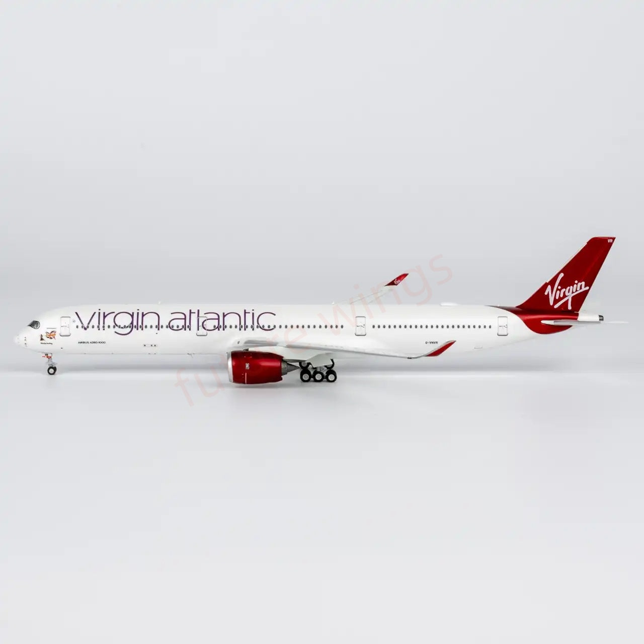 1:400 NG Models NG57030 Virgin atlantic A350-1000 G-VNVR Aircraft Model+Free Tractor