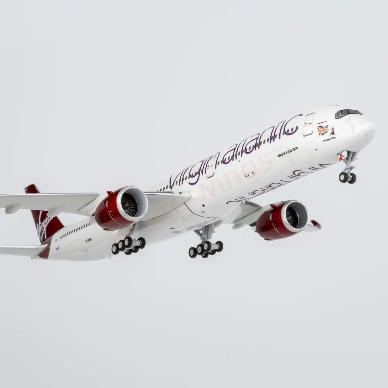 1:400 NG Models NG57030 Virgin atlantic A350-1000 G-VNVR Aircraft Model+Free Tractor