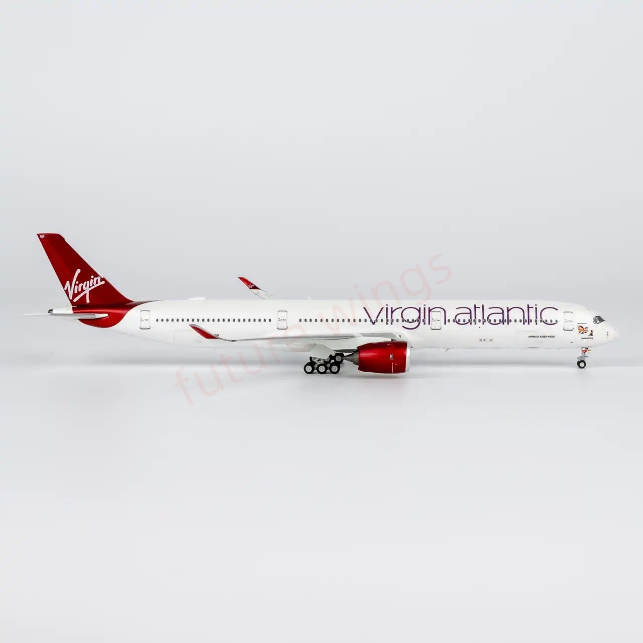 1:400 NG Models NG57030 Virgin atlantic A350-1000 G-VNVR Aircraft Model+Free Tractor