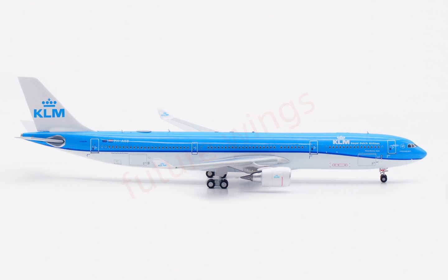 1:400 Aviation400 KLM A330-300 PH-AKB Aircraft Model Free Tractor+Stand