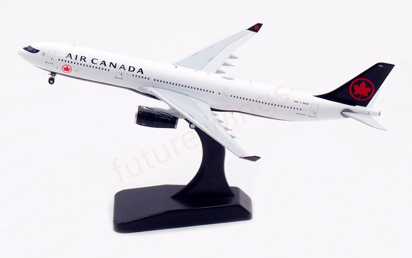 1:400 Aviation400 Air Canada A330-300 C-GKUH Aircraft Model Free Tractor+Stand