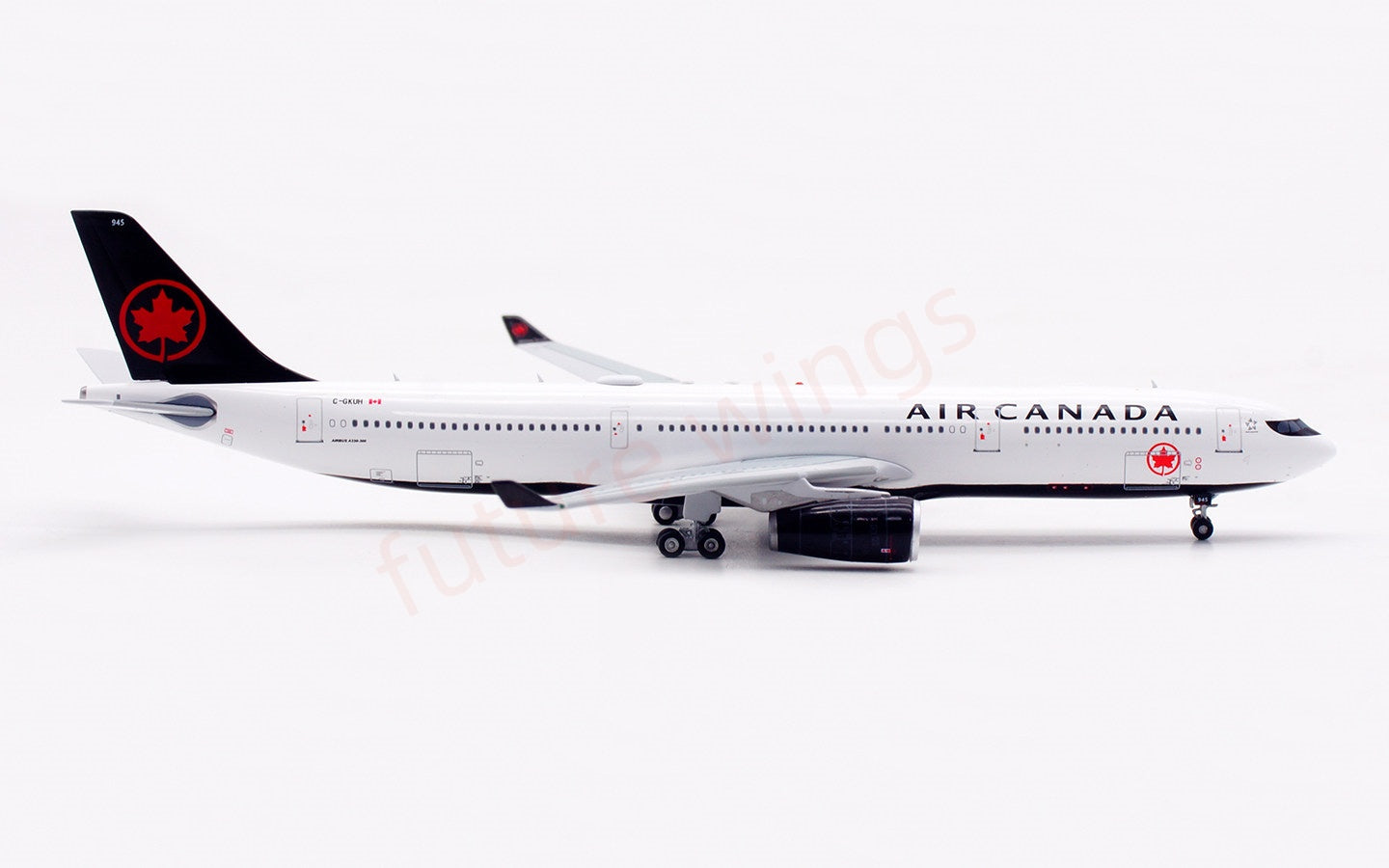 1:400 Aviation400 Air Canada A330-300 C-GKUH Aircraft Model Free Tractor+Stand