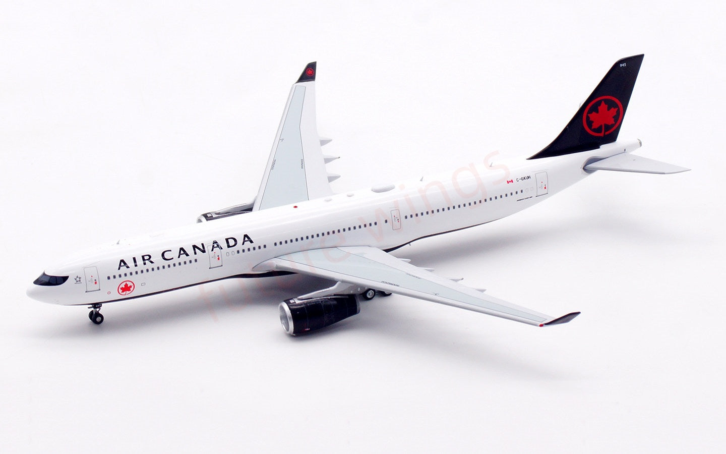 1:400 Aviation400 Air Canada A330-300 C-GKUH Aircraft Model Free Tractor+Stand