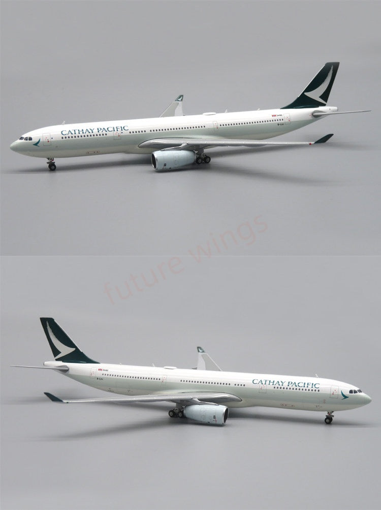 1:400 SC Model Cathay Pacific A330-300 B-LAJ/LAK/LBK Aircraft Model Free Tractor+Stand