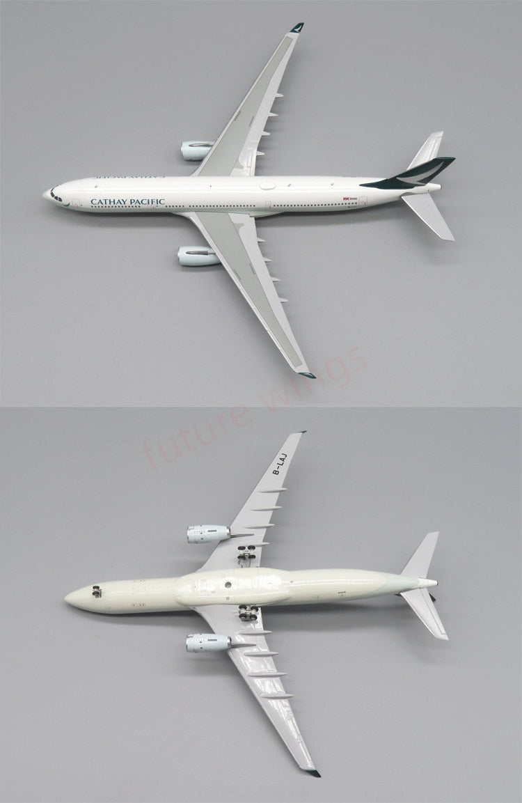 1:400 SC Model Cathay Pacific A330-300 B-LAJ/LAK/LBK Aircraft Model Free Tractor+Stand