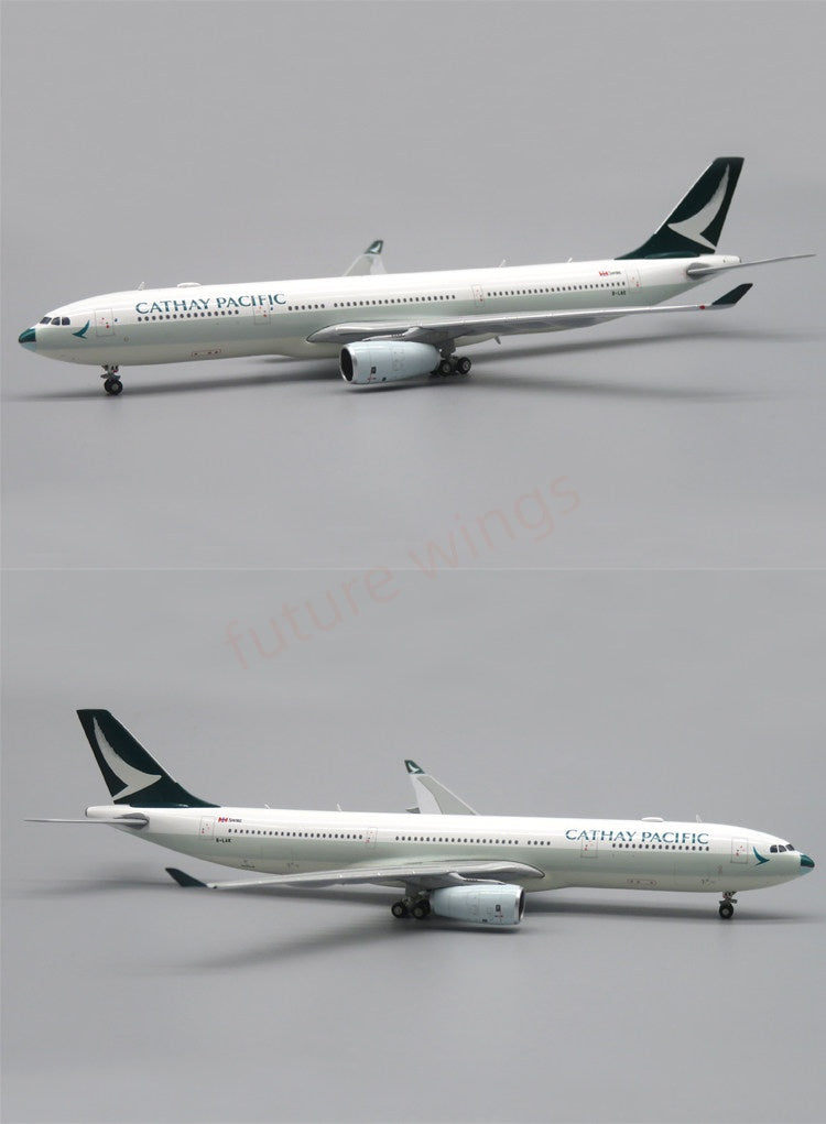 1:400 SC Model Cathay Pacific A330-300 B-LAJ/LAK/LBK Aircraft Model Free Tractor+Stand
