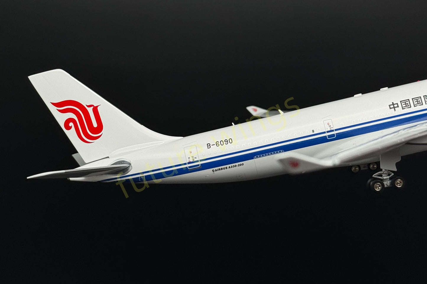 1:200 KJ Models(InFlight200) Air China Cargo A330-200F B-6090 Aircraft Model With Stand
