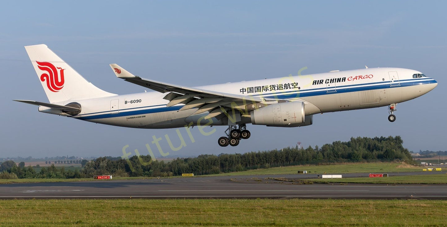 1:200 KJ Models(InFlight200) Air China Cargo A330-200F B-6090 Aircraft Model With Stand