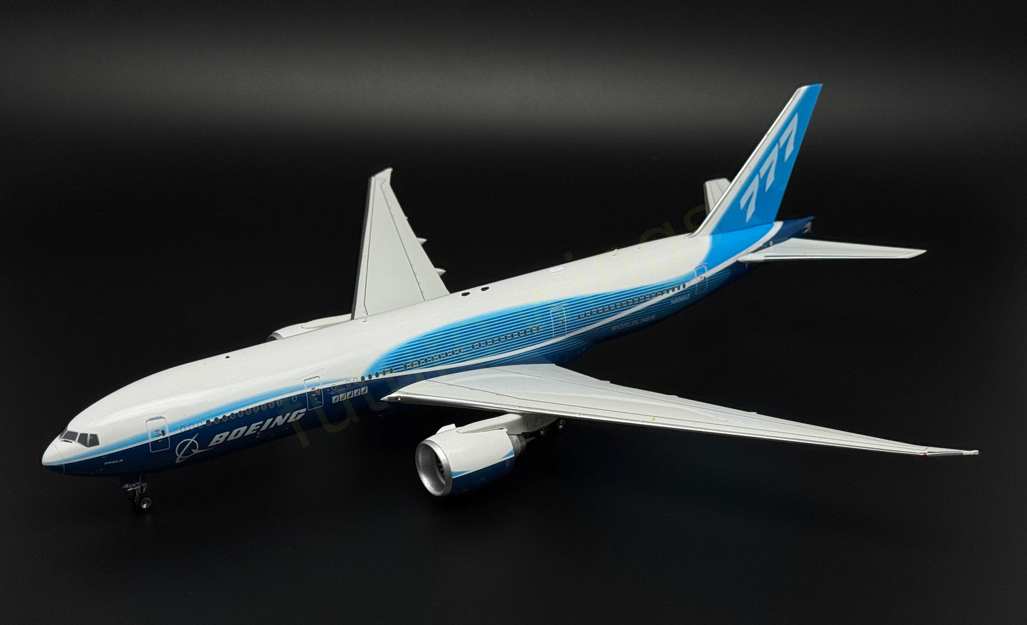 1:200 KJ Models(InFlight200) Boeing B777-200LR N6066Z "First Flight Livery" Diecast Aircraft Model
