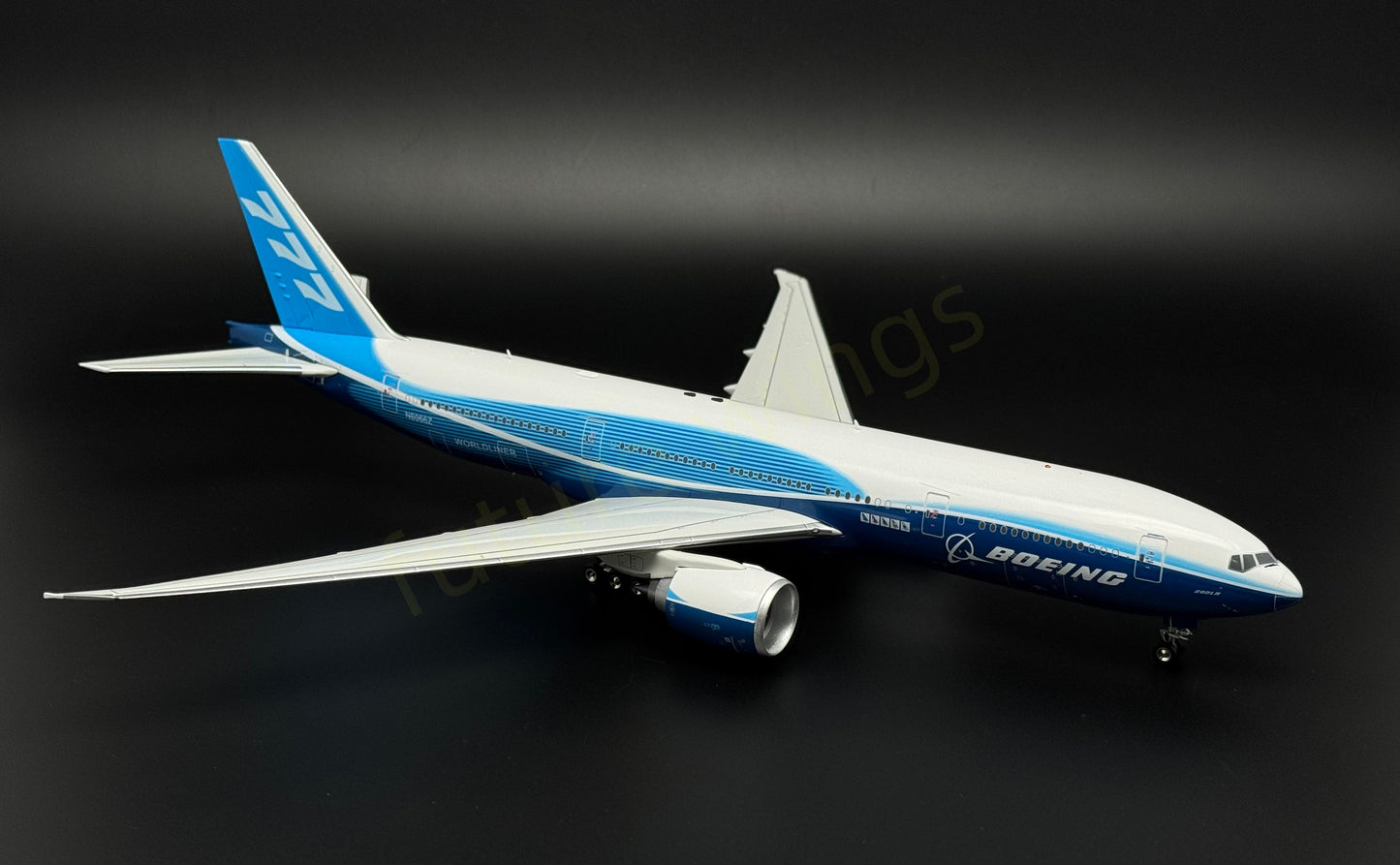 1:200 KJ Models(InFlight200) Boeing B777-200LR N6066Z "First Flight Livery" Diecast Aircraft Model
